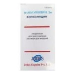 Ванкомицин Дж, лиоф. д/р-ра д/инф. и приема внутрь 500 мг №5