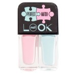 Лак для ногтей, Nail Look (Найл Лук) 3 мл 2 шт 31921 Трендс Перфект Матч Holy&Jolly